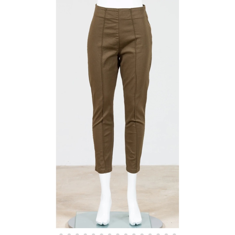 Prairie Underground Cigarette Pants Size S Olive Green ~
